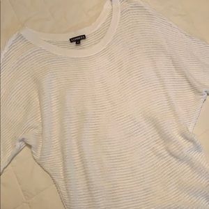 Express white stylist top!